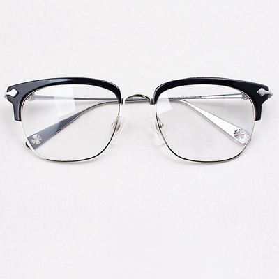 GIGI HADID薛之谦同款眼镜框 潮人必备的纯钛半框眼镜架